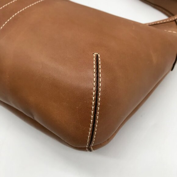 Vintage Coach Tan Leather Ergo Shoulder Bag & Matching Wallet - Picture 9 of 12